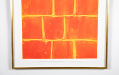 Architektur II "Bricks with Yellow Mortar"  Color Heliogravure by Gunther Forg