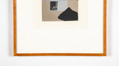 "Moon Passage" Composition Color Aquatint & Collage by Louise Nevelson