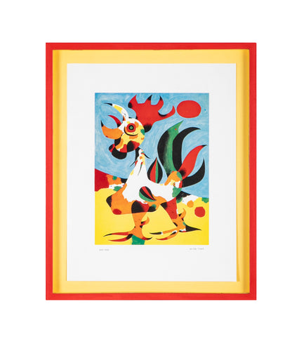 "Le Coq" Color Print by Joan Miro