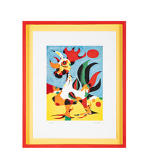 "Le Coq" Color Print by Joan Miro
