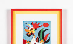 "Le Coq" Color Print by Joan Miro