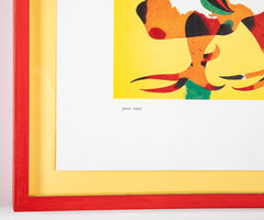 "Le Coq" Color Print by Joan Miro