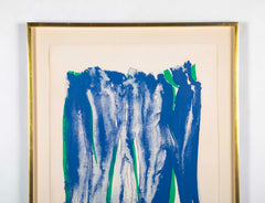 Olivier Dubre Signed Lithograph "Chateau de Jan, 11. 1980"