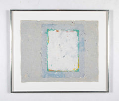 Geometric Abstract Mixed Media on Paper by American Artist Kenneth Noland