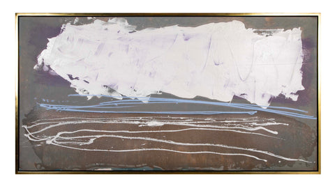 "Autumn Beach" by American Abstract Painter Dan Christensen