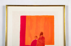 "Ozumba Market" Lithograph by Bernard Cathelin