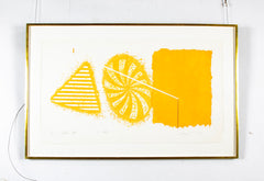 James Rosenquist "Black Star Second State" Etching & Aquatint