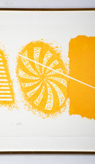 James Rosenquist "Black Star Second State" Etching & Aquatint