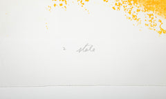James Rosenquist "Black Star Second State" Etching & Aquatint