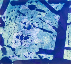 Artists' Proof "Green Coral" Aquatint in Colors by Sam Francis