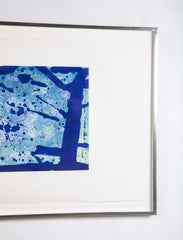Artists' Proof "Green Coral" Aquatint in Colors by Sam Francis