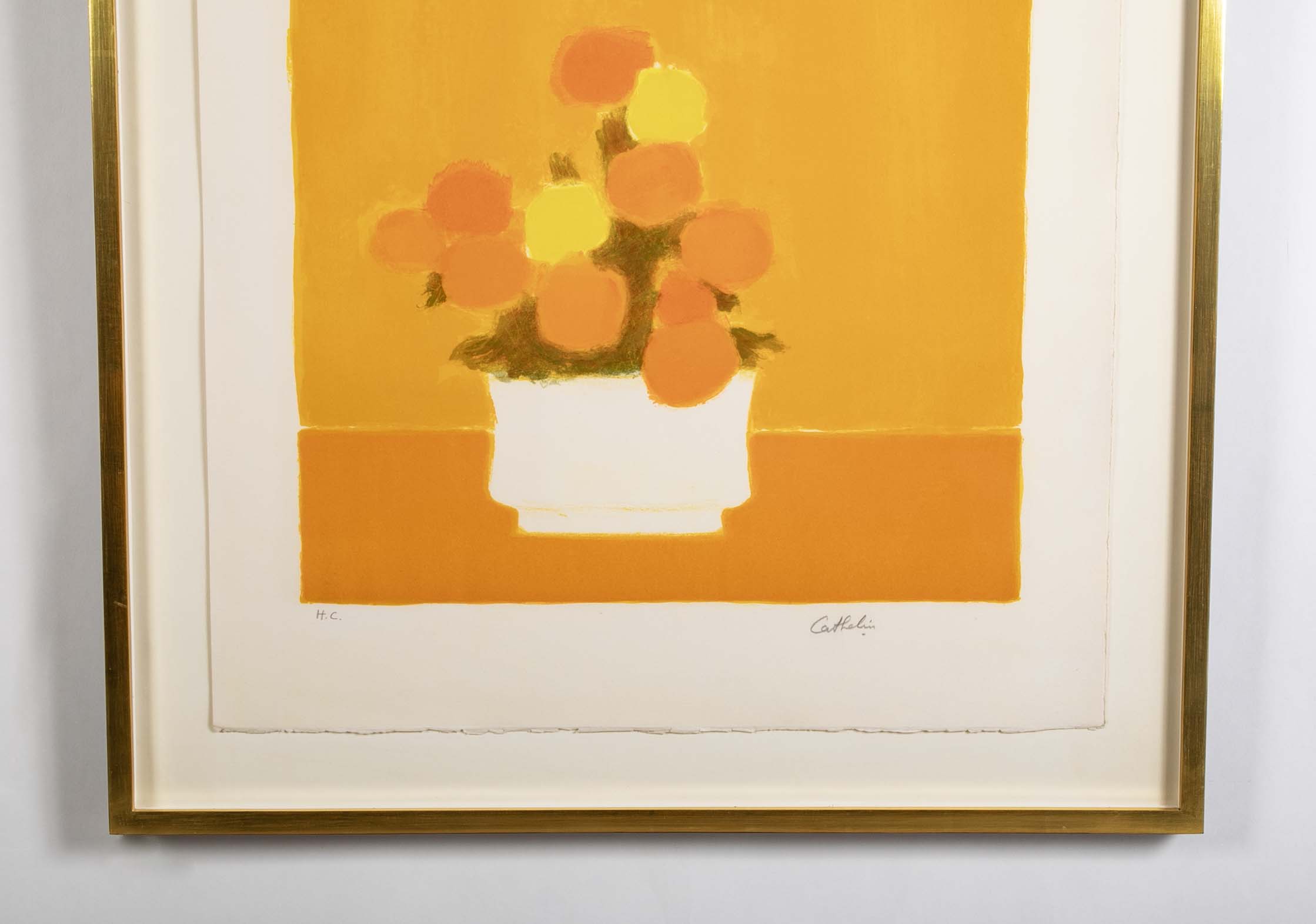 "Album Tokonoma, Ete" Lithograph in Colors by Bernard Cathelin