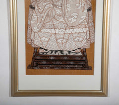 Set of Four Framed 19th Century Ancestor Prints