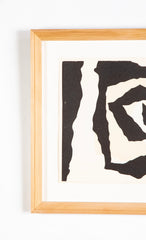 Three Woodcuts on Arches from "Dreams & Projects" by Jean Hans Arp