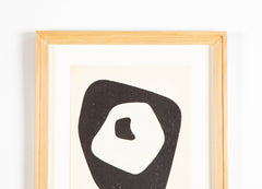 Five Woodcuts on Arches from "Dreams & Projects" by Jean ( Hans) Arp