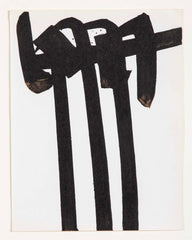 Pierre Soulages Original Lithograph Published for The Art Review "XXe Siecle" Magazine