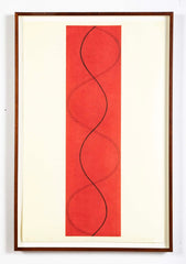 "Four Columns ( I, II, III, IV )" 4 Etchings with Aquatint by Robert Mangold