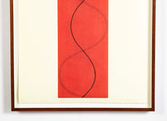 "Four Columns ( I, II, III, IV )" 4 Etchings with Aquatint by Robert Mangold