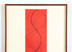 "Four Columns ( I, II, III, IV )" 4 Etchings with Aquatint by Robert Mangold