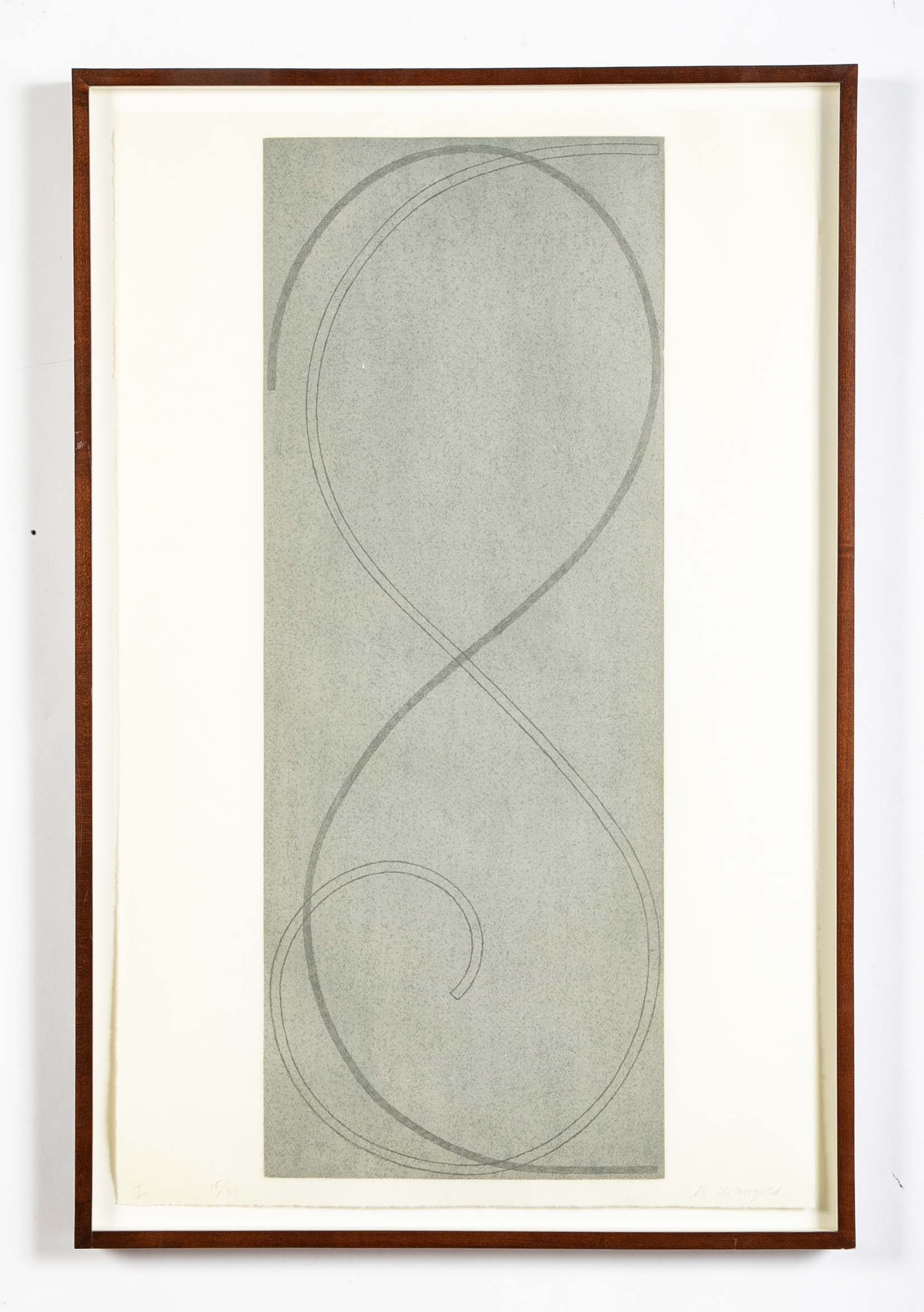"Four Columns ( I, II, III, IV )" 4 Etchings with Aquatint by Robert Mangold