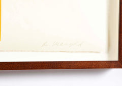 "Four Columns ( I, II, III, IV )" 4 Etchings with Aquatint by Robert Mangold