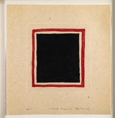 "Framed Image # 4" AP Lithograph by British Artist Alan Green