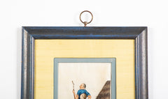 Seven Paintings of Pastoral Characters for the China Trade