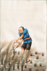 Seven Paintings of Pastoral Characters for the China Trade