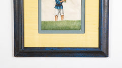 Seven Paintings of Pastoral Characters for the China Trade