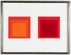 Joseph Albers Homage to the Square in Red