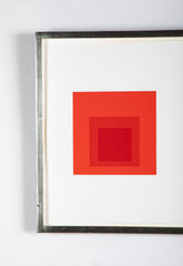 Joseph Albers Homage to the Square in Red