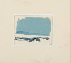 Two Aquarelle & Gouache Landscapes by Roger Muhl
