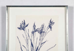 "Iris" Lithograph in Colors by Bernard Cathelin