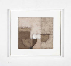 Terry Whybrow "Painting 1410" Oil on Cardboard from The Harbour Series
