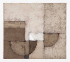 Terry Whybrow "Painting 1410" Oil on Cardboard from The Harbour Series