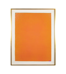 Jules Olitski "Magenta / Orange with Tan" from "Graphics Suite # 1"