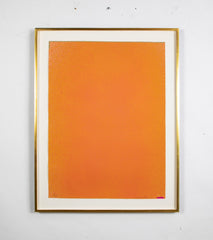 Jules Olitski "Magenta / Orange with Tan" from "Graphics Suite # 1"