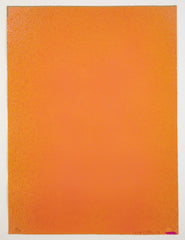 Jules Olitski "Magenta / Orange with Tan" from "Graphics Suite # 1"