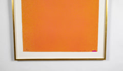 Jules Olitski "Magenta / Orange with Tan" from "Graphics Suite # 1"