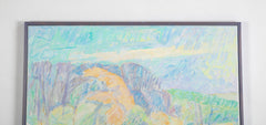 Jorgen Stenberg Basse Landscape in Oil on Canvas