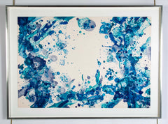 "White Bone" (SF119) Lithograph in Colors by Sam Francis