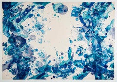 "White Bone" (SF119) Lithograph in Colors by Sam Francis