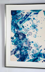 "White Bone" (SF119) Lithograph in Colors by Sam Francis