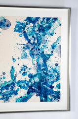 "White Bone" (SF119) Lithograph in Colors by Sam Francis