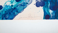 "White Bone" (SF119) Lithograph in Colors by Sam Francis