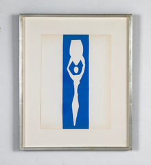 Henri Matisse Supervised Lithograph from his Original Cut Paper Maquette