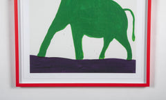 David Shrigley (b.1968) Print of Bull "I Will Not Fight"