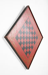 Late 19th Century American Black & Red Checkerboard