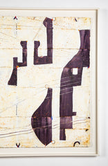 "Fifth Street Painting PO1.4" Gouache on Paper by Caio Fonseca