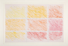 Color Aquatint and Etching by Color Field Painter Kenneth Noland